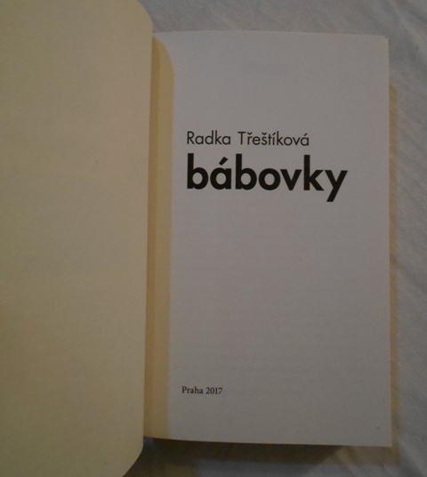 Radka Třeštíková - Bábovky - 2017