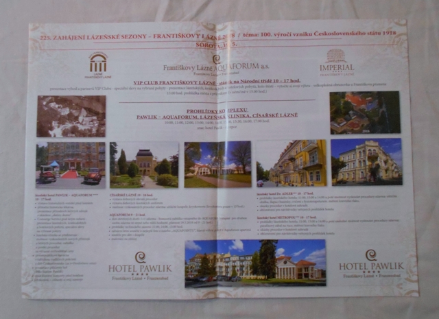 Časopis Františkolázeňské listy ročník XXVI. číslo květen 2018