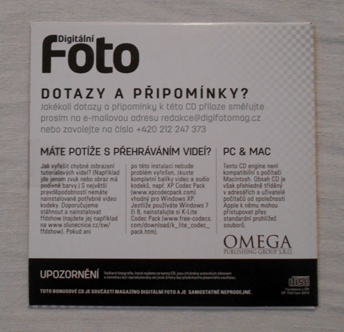 CD Digitální temná komora - Digitální foto 143 - 2015