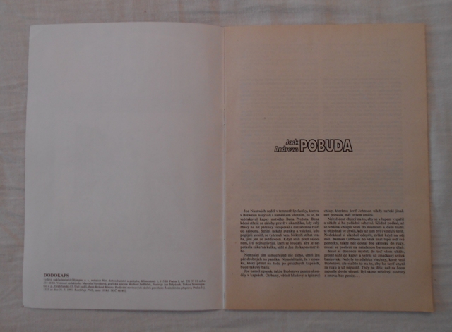 Jack Andrews - Pobuda - Dodokaps 1993