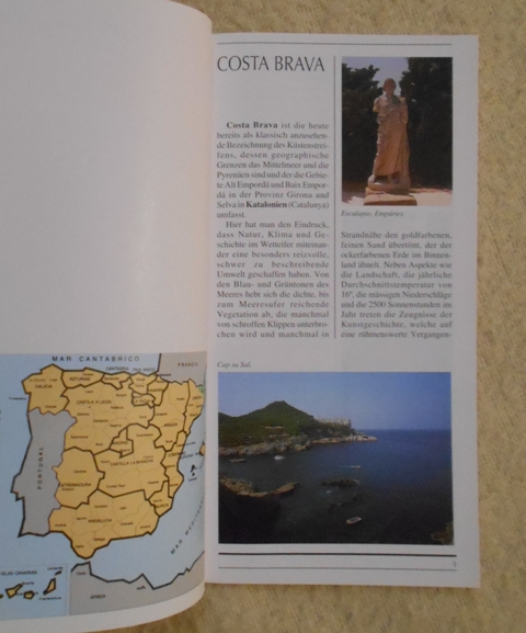 Turistická brožura Costa Brava Girona - v němčině