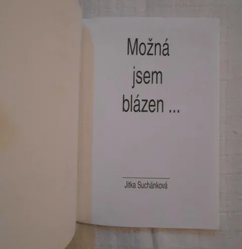 Jitka Suchánková - Možná jsem blázen... - 2000