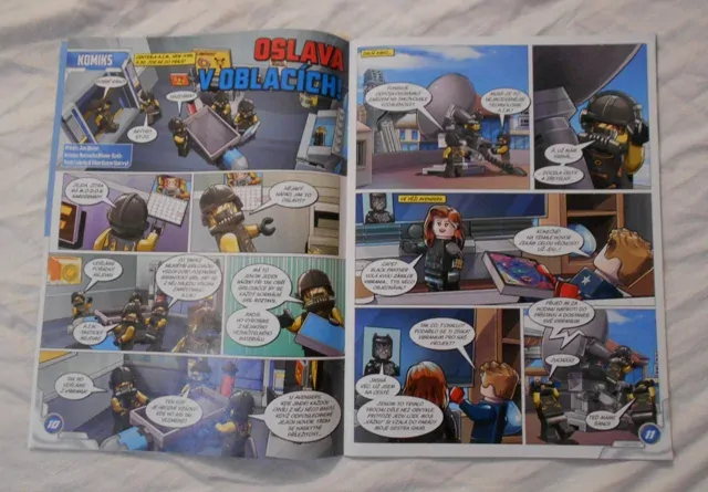 Časopis Lego Avengers 2 / 2023 - bez dárků s posterem