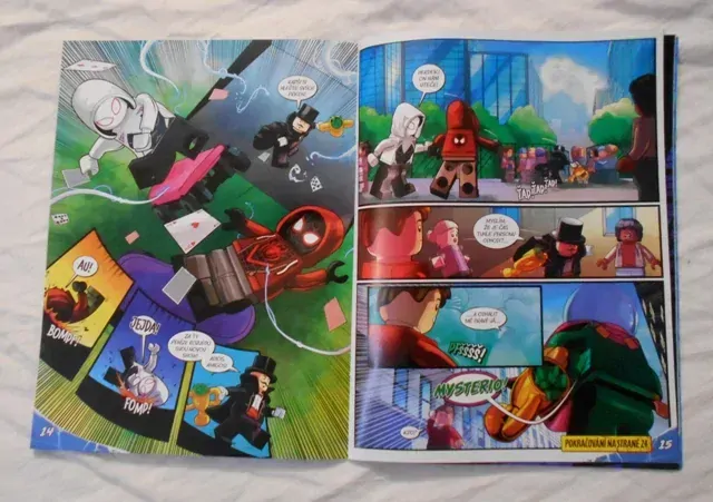 Časopis Lego Spider-Man 1 / 2023 - bez dárků s posterem