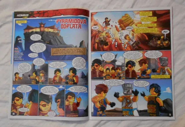 Časopis Lego Ninjago 7 / 2023 - bez dárků s posterem