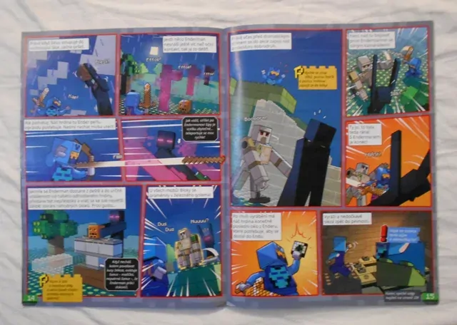 Časopis Lego Minecraft 3 / 2023 - bez dárků s posterem