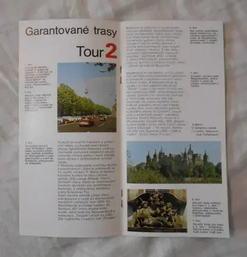 Garantované trasy NDR - Reisebüro 1976
