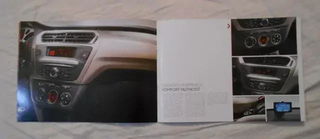 Reklamní prospekt Citroën C-Elysée - 2012