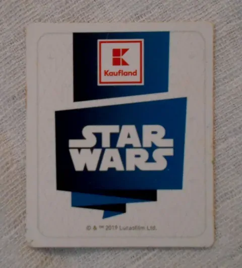 Sběratelská kartička Star Wars 41 - Kylo Ren - Kaufland 2019