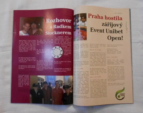 Časopis Royal Flush Poker Magazin 06/2009 - česky