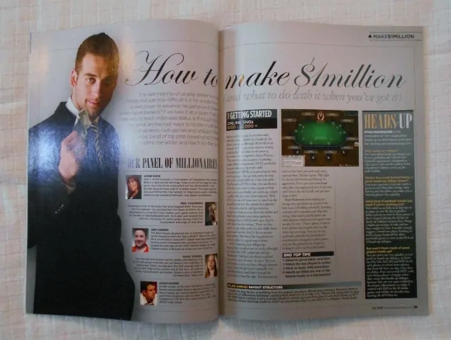 Časopis InsidePoker Magazin July 2009 - anglicky