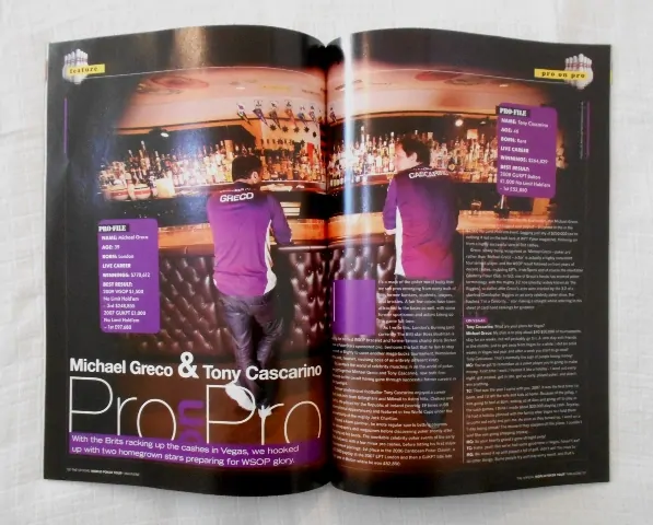 Časopis WPT Poker Magazine July 2009 - anglicky