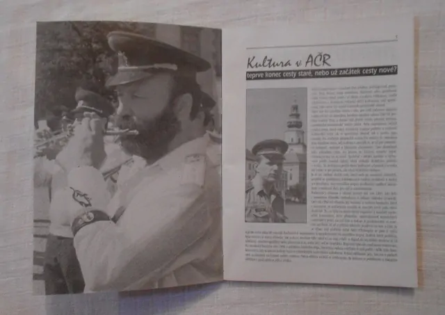 Časopis Armádní kulturní zpravodaj číslo 1 rok 1995