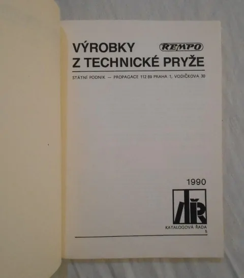 Výrobky z technické pryže - Řempo 1990