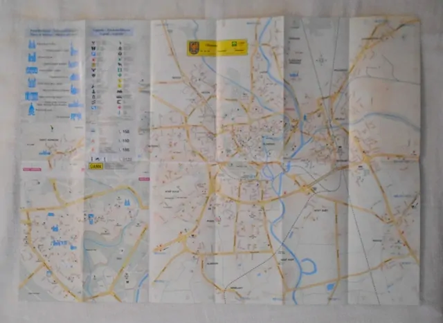 Mapa - Olomouc Plán města - AAA 1999