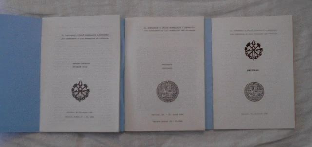 Doprovodné tisky 10. konference o jílové mineralogii a petrologii - Ostrava 1986 - anglicky
