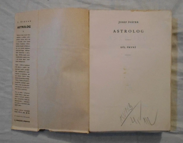 Josef Svátek - Astrolog I. + II. - Praha 1941