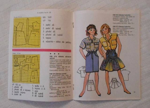 Časopis Šijeme dětem po celý rok - Ateliér Květen 133 - číslo 2/1991