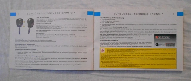Návod k obsluze Citroën Berlingo Betriebsanleitung 10/2002 - 2001 německy