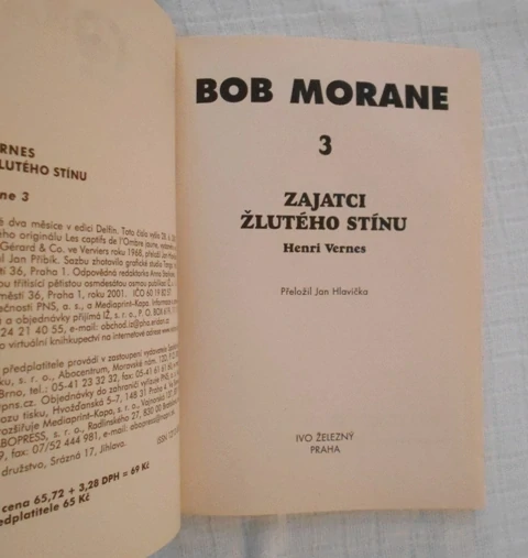 Henri Vernes - Zajatci žlutého stínu - Bob Morane 3 - 2001