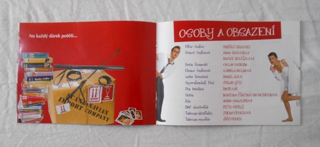 Program Jen žádný sex prosím, jsme přece Britové - situační komedie Divadlo Na Fidlovačce 2010
