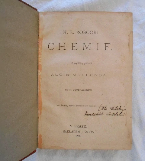 H.E. Roscoe - Chemie - J. Otto 1902