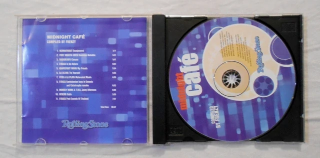 CD Midnight café Compiled by Frenzy - edice časopisu Rolling Stone