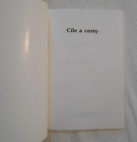 Ludmila Muchová - Cíle a cesty - 1996