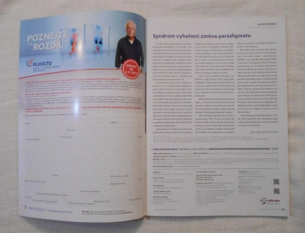 Časopis Urologie pro praxi 4 / 2024