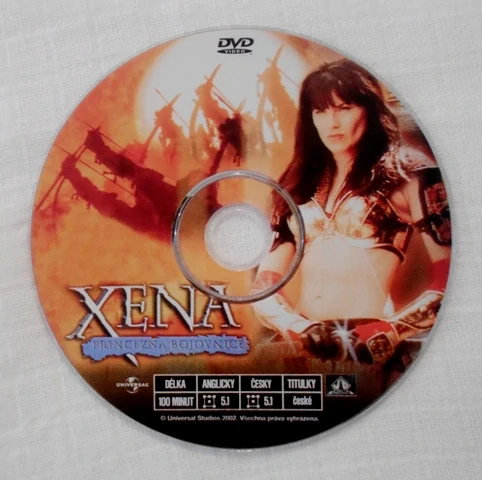 DVD Xena Princezna bojovnice - DVD používané