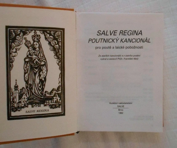Salve Regina Poutnický kancionál pro poutě a laické pobožnosti - 1992