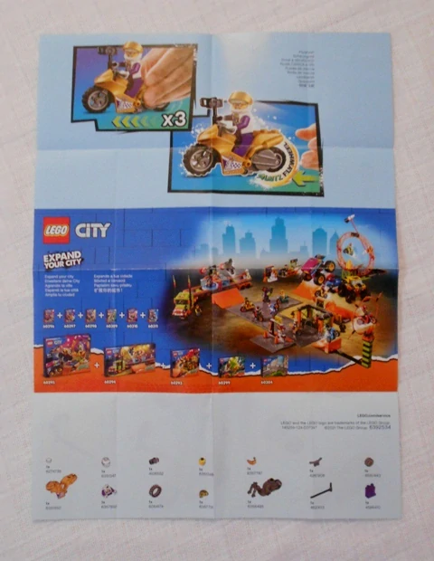 Lego City 60309 návod - Lego 2021 / JEN NÁVOD /