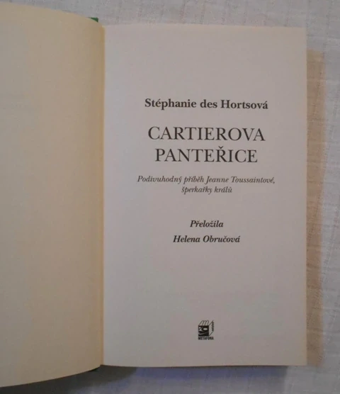 Stéphanie des Hortsová - Cartierova panteřice - 2015