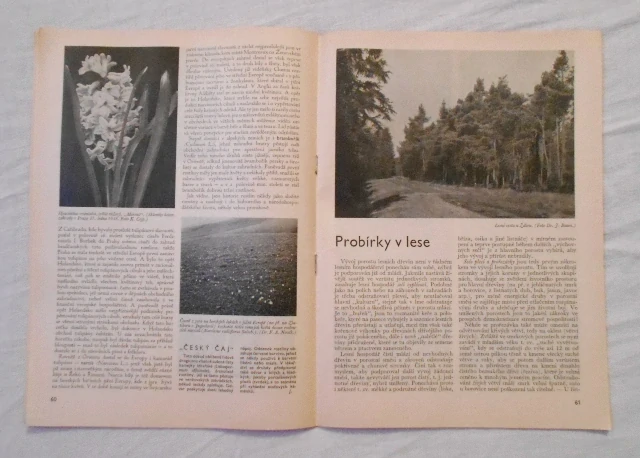 Časopis Naší přírodou ročník II. číslo 2 rok 1938