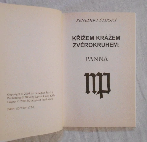 Benedikt Štirský - Křížem krážem zvěrokruhem: Panna - 2004
