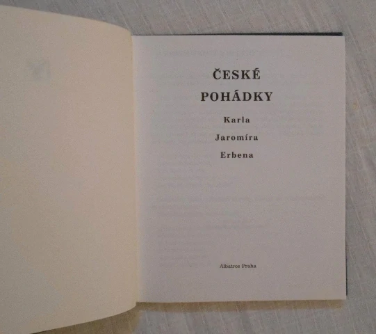 Karel Jaromír Erben - České pohádky - 1989