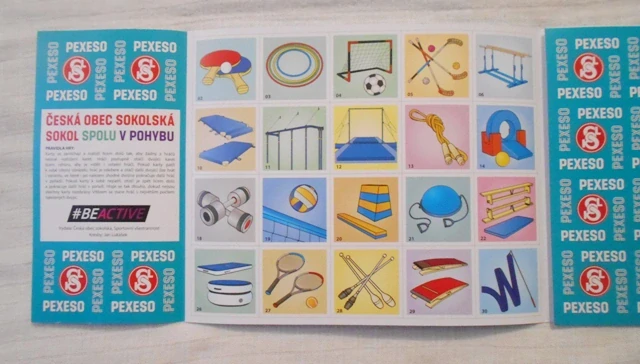 Propagační pexeso SOKOL - Sokol spolu v pohybu