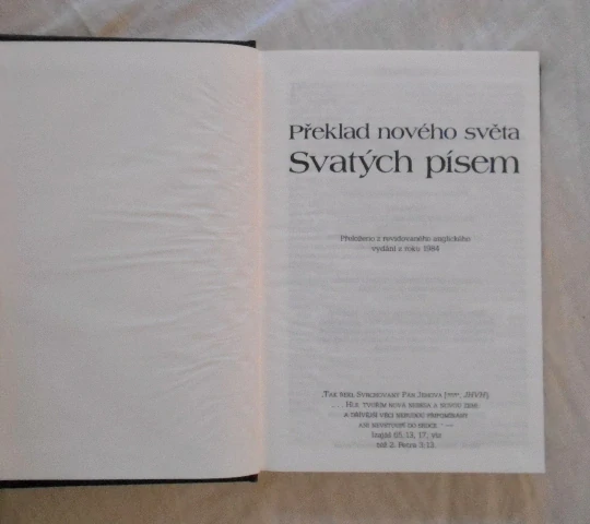 Překlad nového světa Svatých písem - 1991