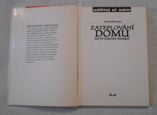 Uwe Kollmorgen - Zateplování domu nová úspora energie - 1998