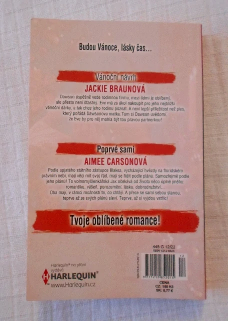 Braunová - Vánoční návrh / Carsonová - Poprvé sami - Harlequin na přání - 2022