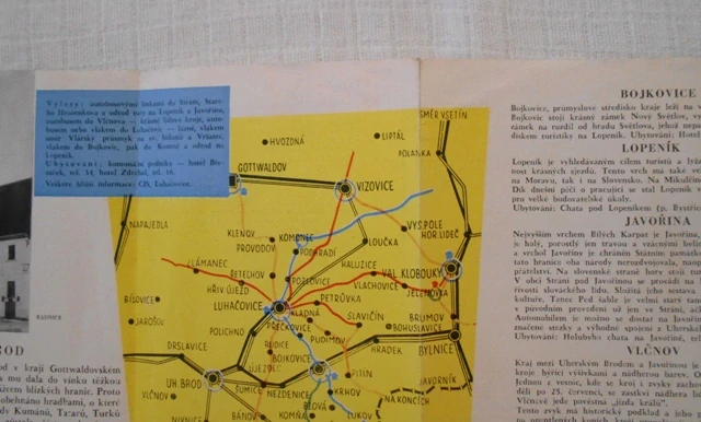 Regionální propagační leták Uherský Brod • Lázně Luhačovice Bílé karpaty