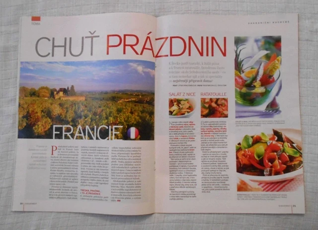Časopis Gourmet 2009 - mimořádný magazín Mladé fronty Dnes