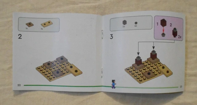 Lego Minecraft 21251 návod - Lego 2024 / JEN NÁVOD /