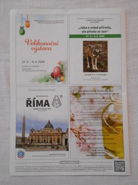 Časopis Zpravodaj Konice číslo 03/26