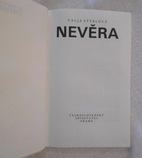 Valja Stýblová - Nevěra - 1984