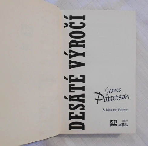 J. Patterson, M. Paetro - Desáté výročí - Klokan 2012
