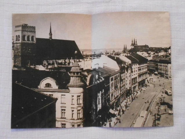 Turistická brožura Olomouc - 1964 - v angličtině