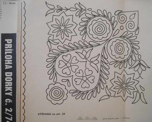 Príloha Dorky č. 2/74 - JEN vkládaná příloha časopisu Dorka 1974 - ve slovenštině