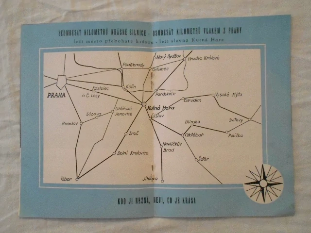 Brožura Kutná Hora Klenotnice králů - 1949