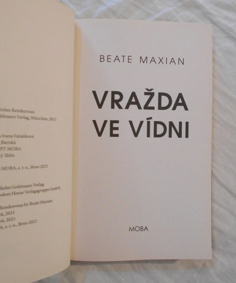 Beate Maxian - Vražda ve Vídni - 2021